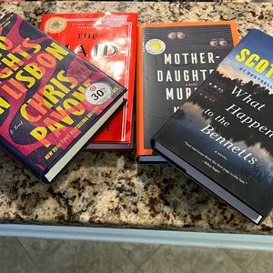 Four books all hardbacks